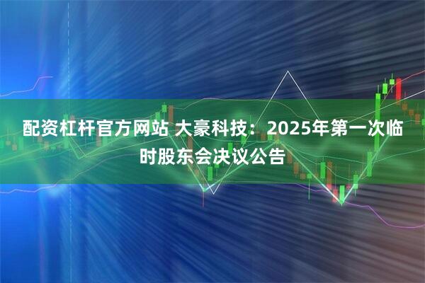 配资杠杆官方网站 大豪科技：2025年第一次临时股东会决议公告